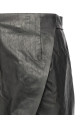 'Wrap Skirt Oil' skirt Black   'Wrap Skirt Oil' skirt Black