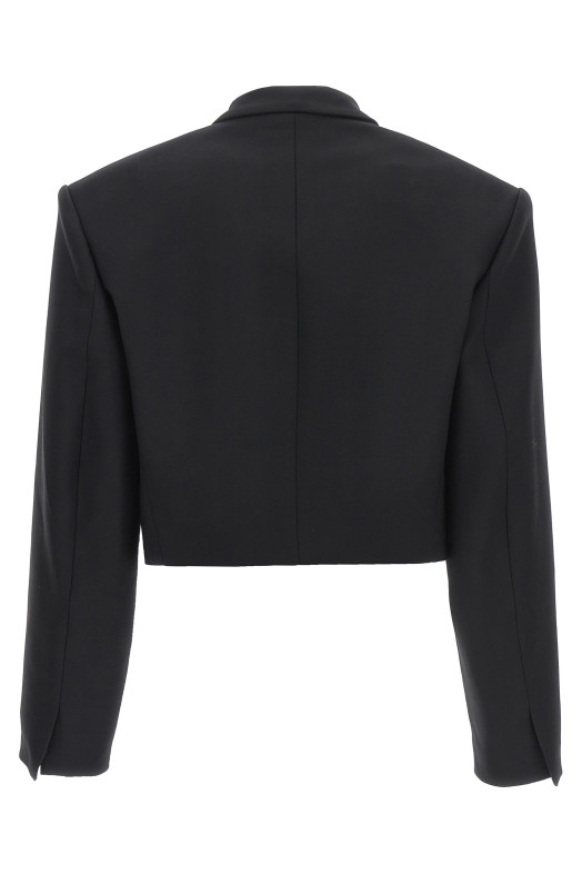 Блейзер «Cropped» Чорний (AW23DK01JBLACK) Блейзер «Cropped» Чорний (AW23DK01JBLACK)