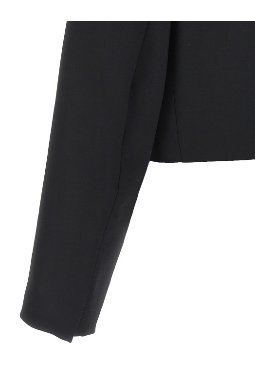 Блейзер «Cropped» Чорний (AW23DK01JBLACK) Блейзер «Cropped» Чорний (AW23DK01JBLACK)