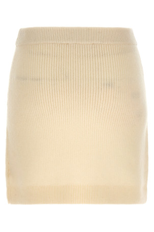 Knitted skirt White Knitted skirt White