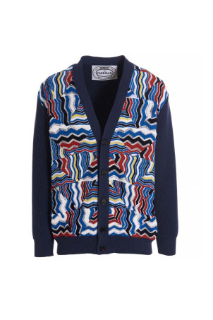 Кардиган Zigzag, разноцветный MISSONI (US23SM0NS7291)