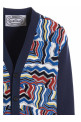 Zigzag cardigan Multicolor