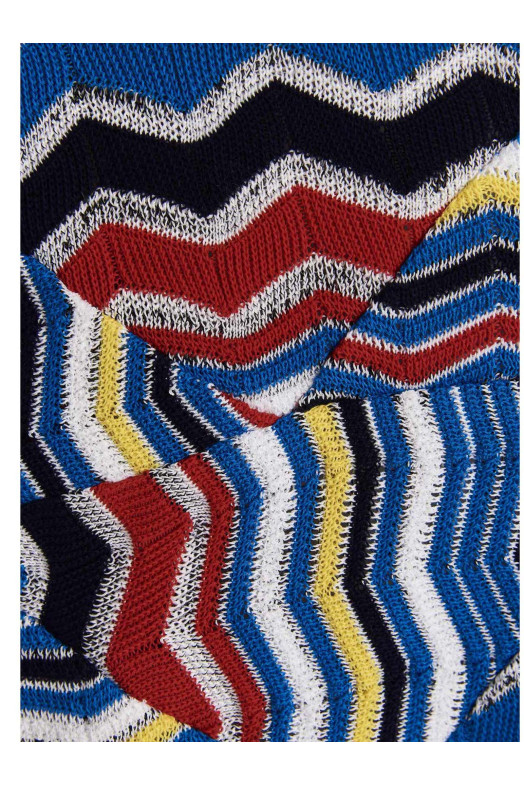 Zigzag cardigan Multicolor