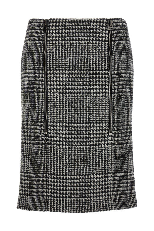 Prince of Wales skirt White/Black Prince of Wales skirt White/Black