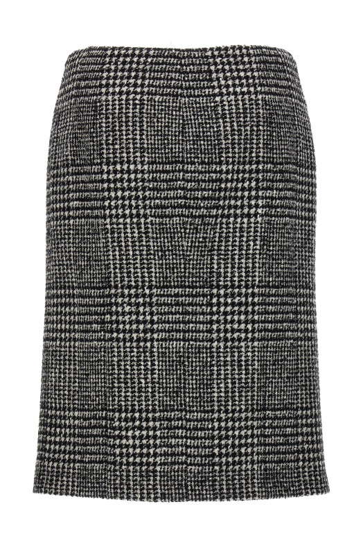 Prince of Wales skirt White/Black Prince of Wales skirt White/Black