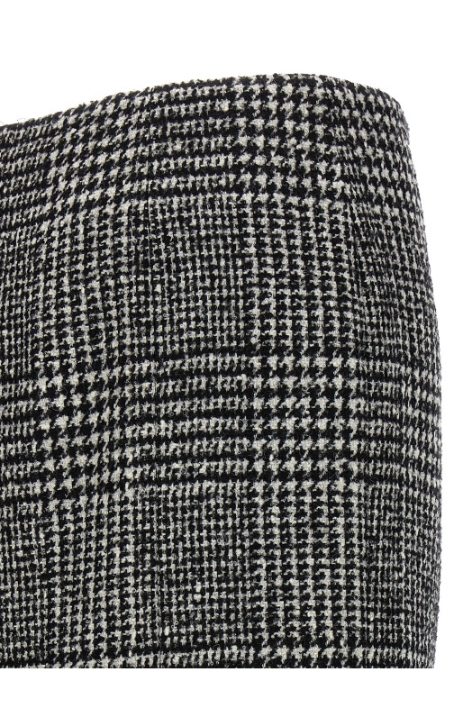 Prince of Wales skirt White/Black Prince of Wales skirt White/Black