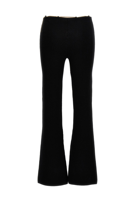 'Gold Nameplate Chain' pants Black  