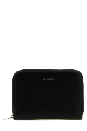 Кожаный кошелек на молнии Черный JIL SANDER (J25UI0003P5995001) Кожаный кошелек на молнии Черный JIL SANDER (J25UI0003P5995001)