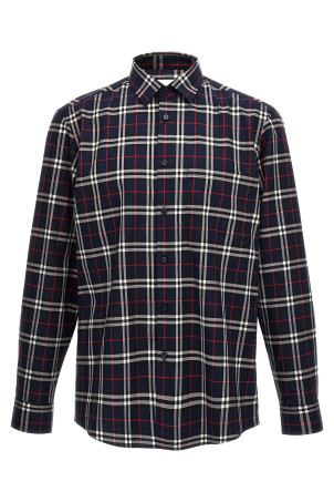Рубашка в клетку Синяя BURBERRY (8073220NAVY) Рубашка в клетку Синяя BURBERRY (8073220NAVY)
