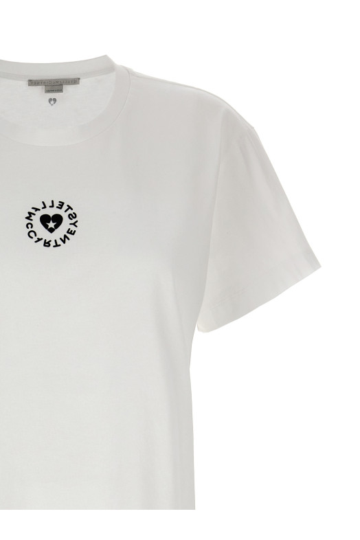 'Iconic Mini Heart' T-shirt White 'Iconic Mini Heart' T-shirt White