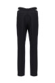 Belt detail trousers Black   Belt detail trousers Black