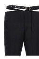 Belt detail trousers Black   Belt detail trousers Black