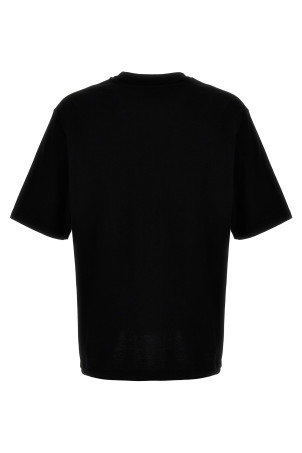 Logo print T-shirt White/Black