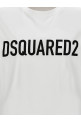 Футболка с логотипом, белая DSQUARED2 (S74GD1197D20004100)