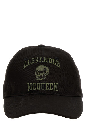 ALEXANDER MCQUEEN 'Varsity Skull' кепка чорна (7594504105Q1066) ALEXANDER MCQUEEN 'Varsity Skull' кепка чорна (7594504105Q1066)