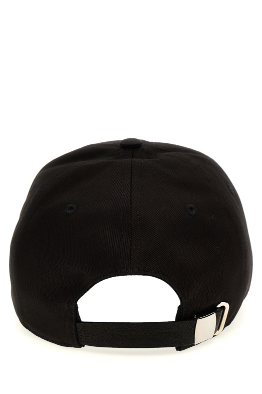 ALEXANDER MCQUEEN 'Varsity Skull' кепка чорна (7594504105Q1066) ALEXANDER MCQUEEN 'Varsity Skull' кепка чорна (7594504105Q1066)