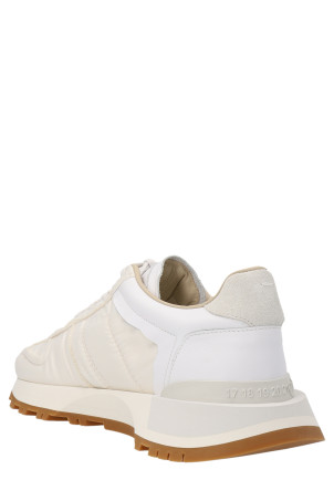 Кожаные кроссовки Белые MAISON MARGIELA (S58WS0213P4341T1003)