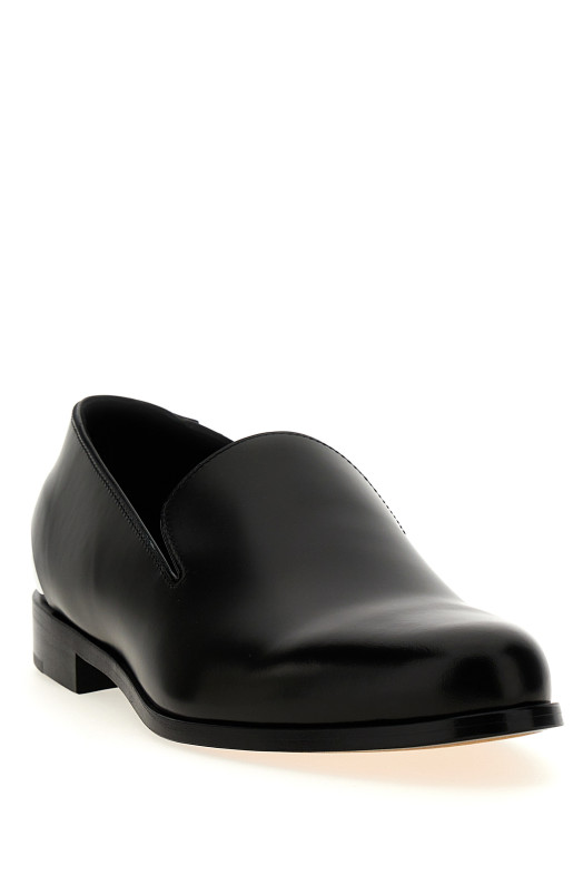 Шкіряні мокасини Чорні ALEXANDER MCQUEEN (778158WIES41081) Шкіряні мокасини Чорні ALEXANDER MCQUEEN (778158WIES41081)