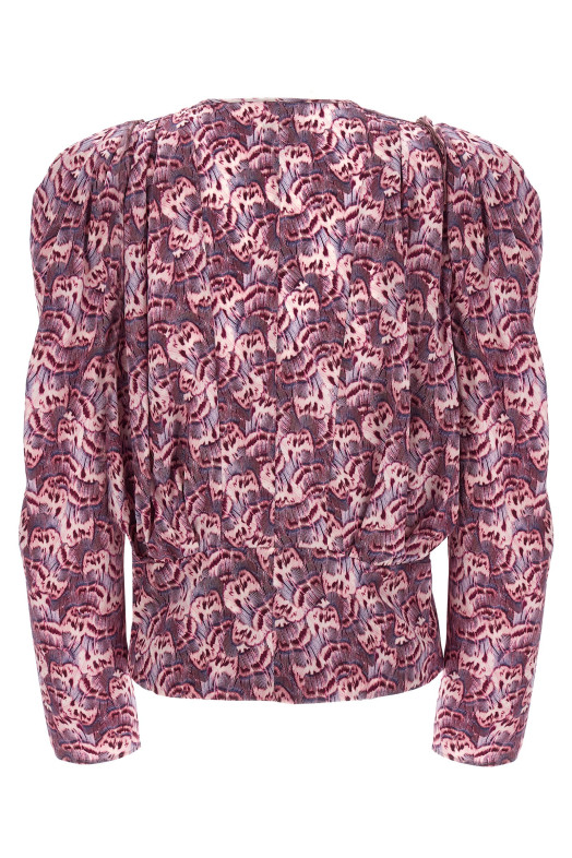 ISABEL MARANT 'Zarga' блузка Разноцветная (24PHT0012FAB1J04I86MA) ISABEL MARANT 'Zarga' блузка Разноцветная (24PHT0012FAB1J04I86MA)