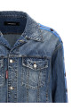 Джинсова куртка DSQUARED2 'Dan' світло-блакитного кольору (S74AM1466S30309470) Джинсова куртка DSQUARED2 'Dan' світло-блакитного кольору (S74AM1466S30309470)