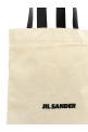 'Flat Shopper' large shopping bag White/Black 'Flat Shopper' large shopping bag White/Black