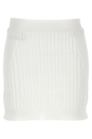 Османська спідниця-міні з низькою талією, біла HERVE LEGER (COR3429913902)