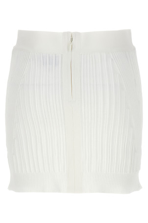 Османська спідниця-міні з низькою талією, біла HERVE LEGER (COR3429913902)