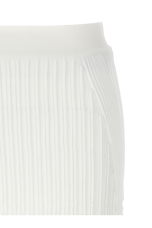 Османська спідниця-міні з низькою талією, біла HERVE LEGER (COR3429913902)