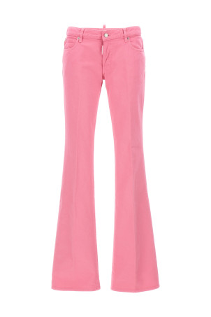 'Medium waist flare' jeans Pink 'Medium waist flare' jeans Pink
