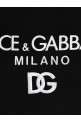 Футболка «DG Essential» черная DOLCE & GABBANA (G8PD7ZG7B9XN0000)