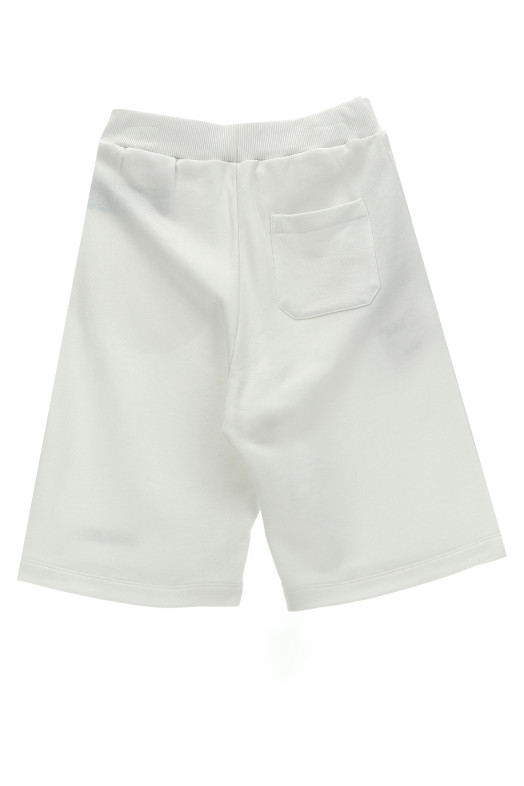 Бермуди з логотипом Білі/Чорні BALMAIN KIDS (BU6Q39Z1869100NE) Бермуди з логотипом Білі/Чорні BALMAIN KIDS (BU6Q39Z1869100NE)
