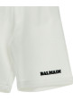 Бермуди з логотипом Білі/Чорні BALMAIN KIDS (BU6Q39Z1869100NE) Бермуди з логотипом Білі/Чорні BALMAIN KIDS (BU6Q39Z1869100NE)