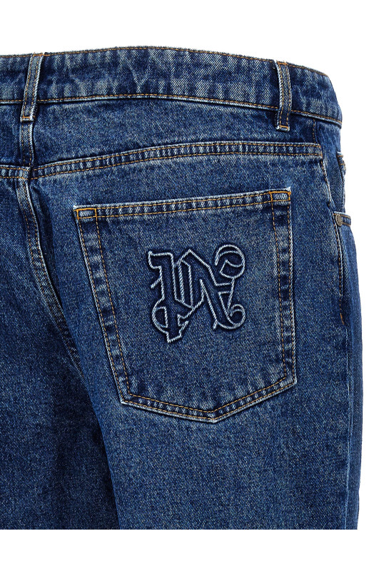 Джинсы «LW Monogram» Синие (PMYA039R24DEN00140104010) Джинсы «LW Monogram» Синие (PMYA039R24DEN00140104010)