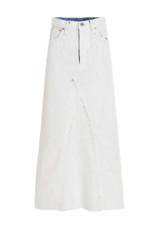 'Bianchetto' спідниця Біла MAISON MARGIELA (SI0MA0003S30561967)