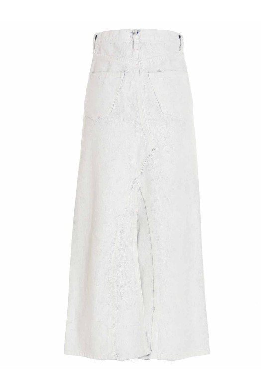 'Bianchetto' спідниця Біла MAISON MARGIELA (SI0MA0003S30561967)