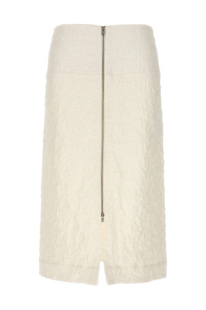 Embossed cotton skirt Pink Embossed cotton skirt Pink