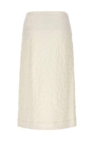 Embossed cotton skirt Pink Embossed cotton skirt Pink