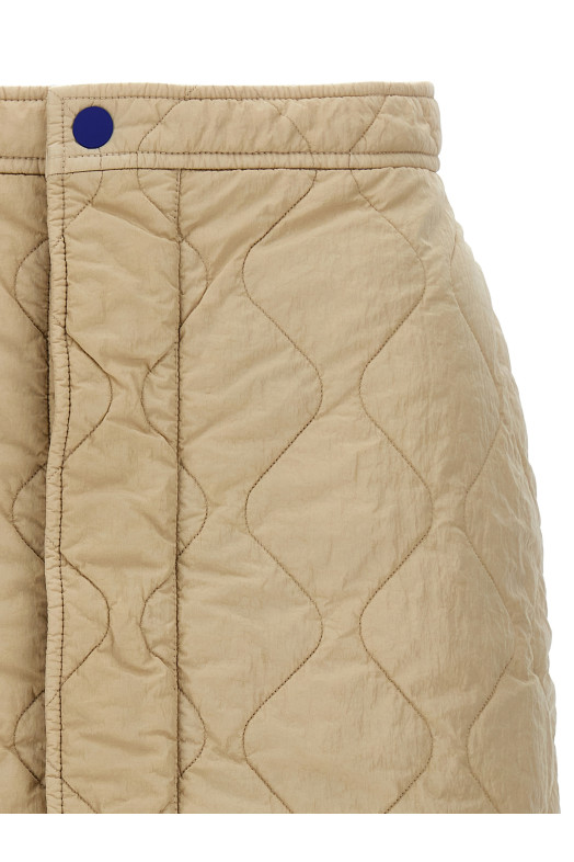 Стьобана нейлонова спідниця Бежева BURBERRY (8081126SOAP) Стьобана нейлонова спідниця Бежева BURBERRY (8081126SOAP)