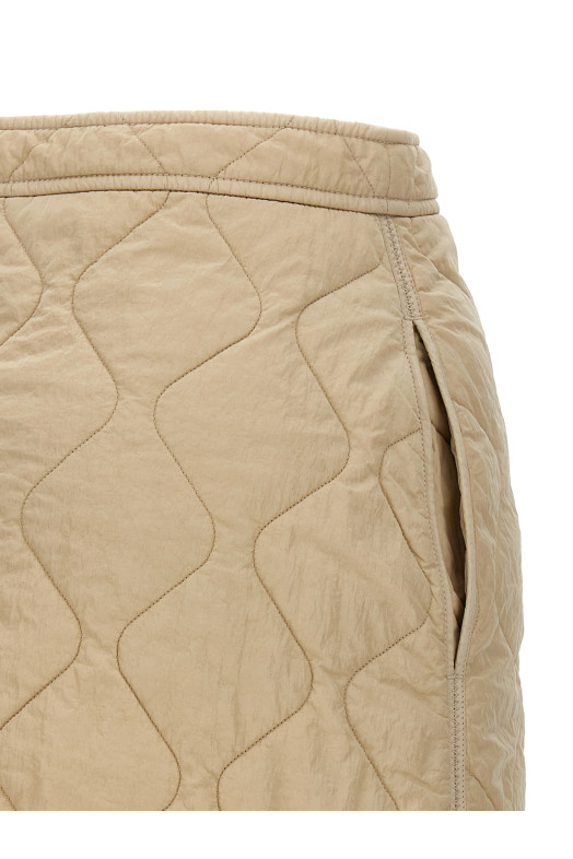 Стьобана нейлонова спідниця Бежева BURBERRY (8081126SOAP) Стьобана нейлонова спідниця Бежева BURBERRY (8081126SOAP)