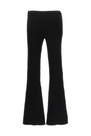 'Reedition rib knit' pants Black   'Reedition rib knit' pants Black
