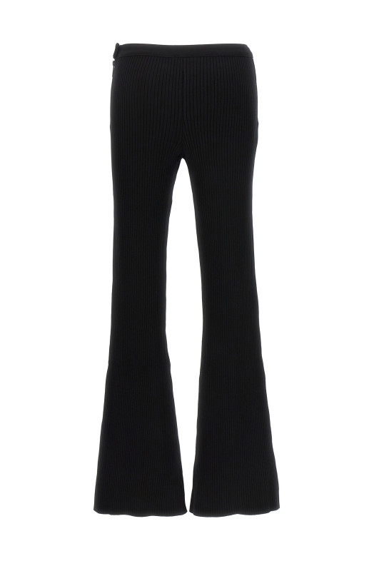 'Reedition rib knit' pants Black   'Reedition rib knit' pants Black