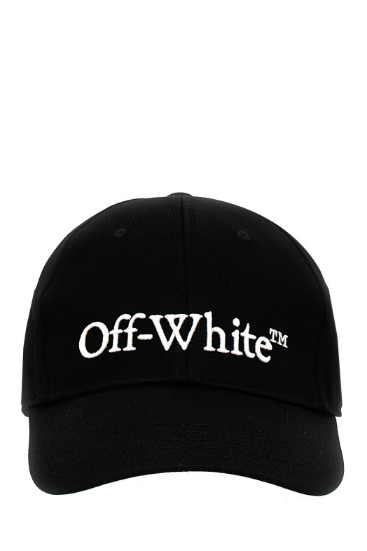 Кепка з логотипом Біла/Чорна OFF-WHITE (OMLB052C99FAB00110011001) Кепка з логотипом Біла/Чорна OFF-WHITE (OMLB052C99FAB00110011001)