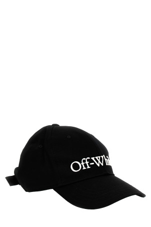 Кепка з логотипом Біла/Чорна OFF-WHITE (OMLB052C99FAB00110011001) Кепка з логотипом Біла/Чорна OFF-WHITE (OMLB052C99FAB00110011001)