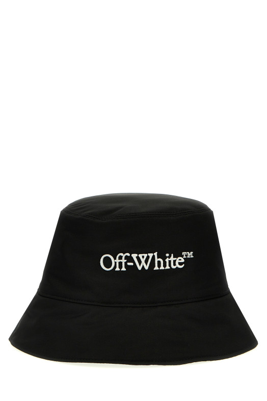 'Bookish' bucket hat White/Black 'Bookish' bucket hat White/Black