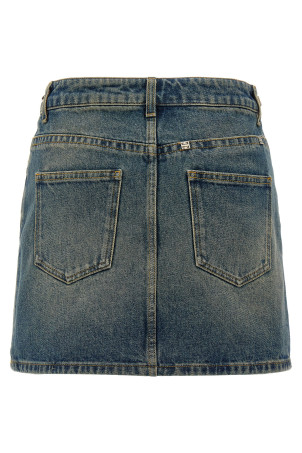 Джинсовая мини-юбка Blue GIVENCHY (BW40SQ5Y9N420) Джинсовая мини-юбка Blue GIVENCHY (BW40SQ5Y9N420)