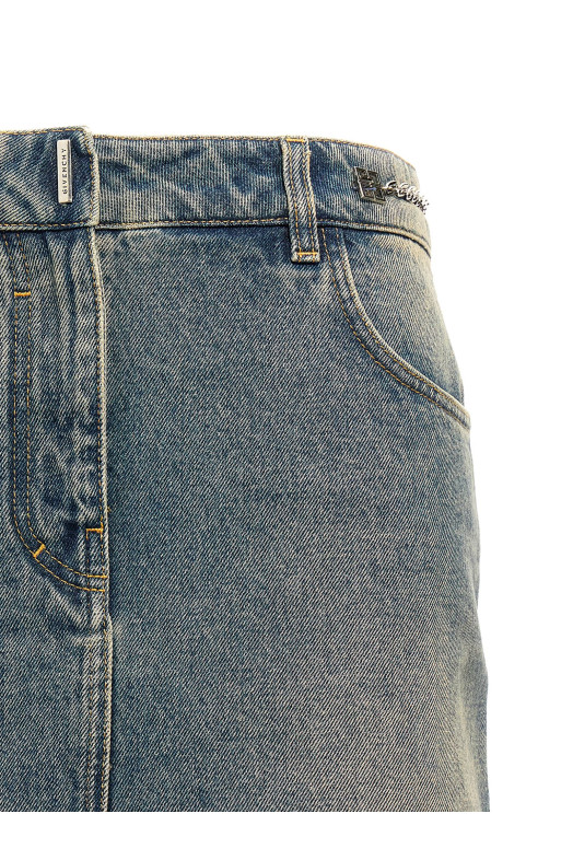 Джинсова міні-спідниця Blue GIVENCHY (BW40SQ5Y9N420) Джинсова міні-спідниця Blue GIVENCHY (BW40SQ5Y9N420)