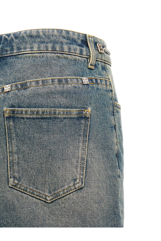 Джинсова міні-спідниця Blue GIVENCHY (BW40SQ5Y9N420) Джинсова міні-спідниця Blue GIVENCHY (BW40SQ5Y9N420)
