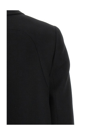Двобортний блейзер Чорний FENDI (FJ7454AXAUF0GME)