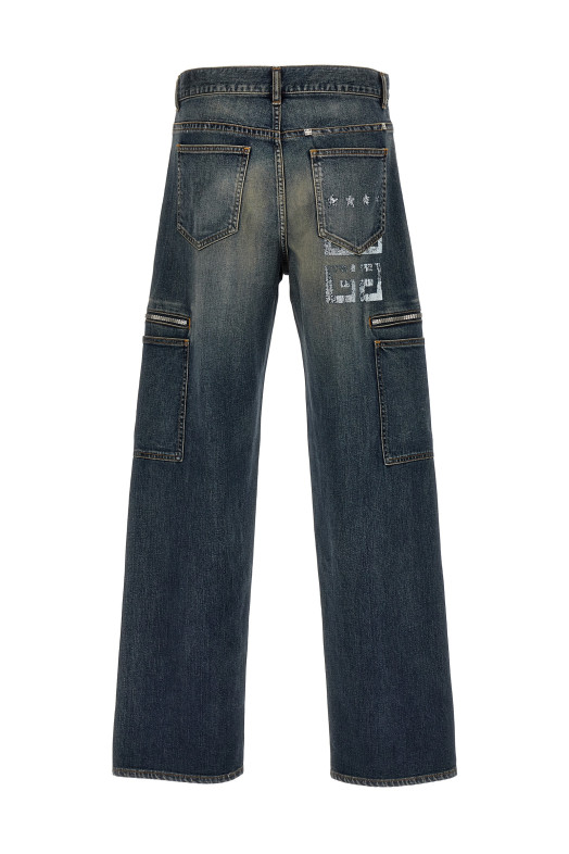 Джинсы Cargo Синие GIVENCHY (BM517E5YAB420) Джинсы Cargo Синие GIVENCHY (BM517E5YAB420)