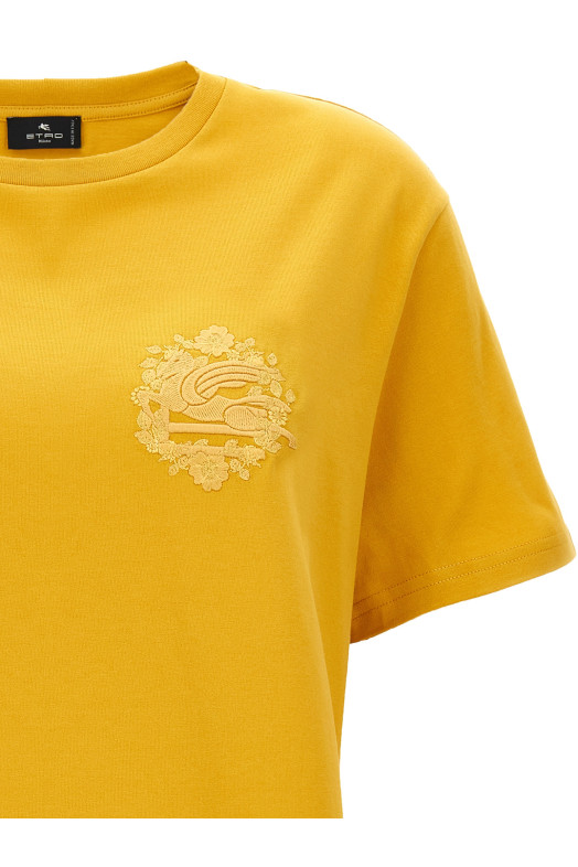 Футболка с логотипом Желтый ETRO (WRJB0006AC036A0968) Футболка с логотипом Желтый ETRO (WRJB0006AC036A0968)